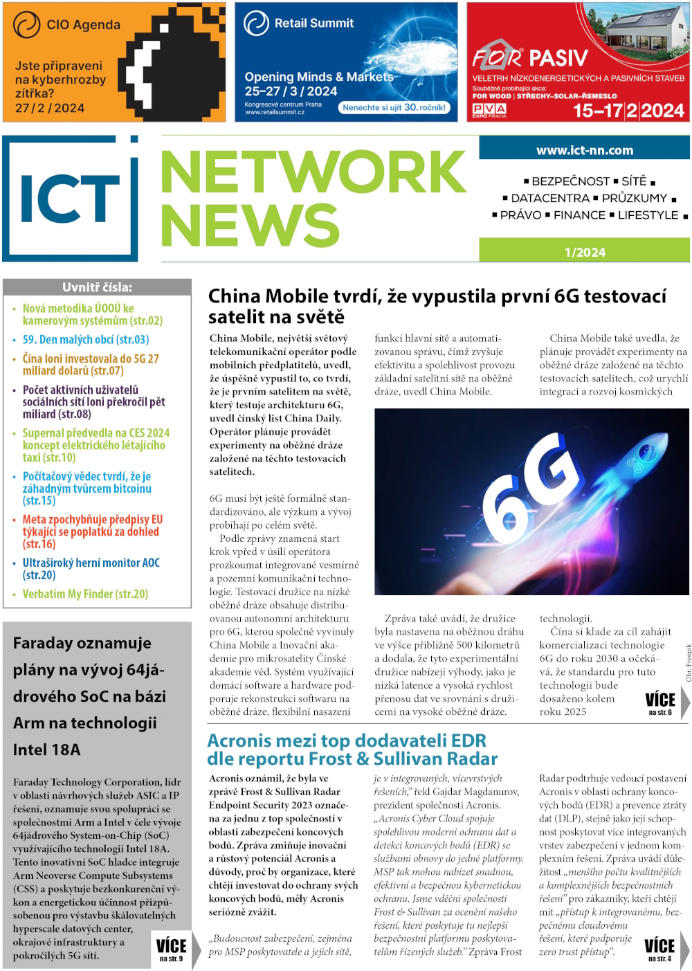 ICT NETWORK NEWS 1-2024 cover