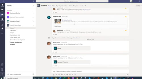 Microsoft Teams chat bug