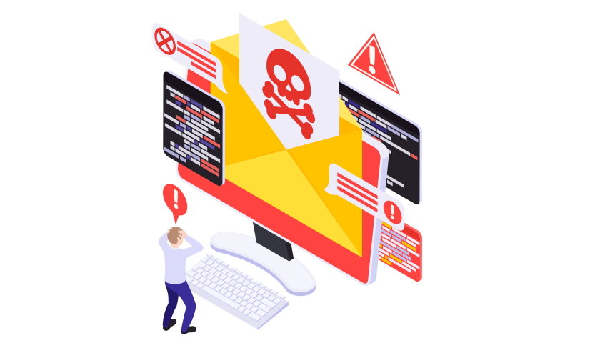 ransomware email campaign