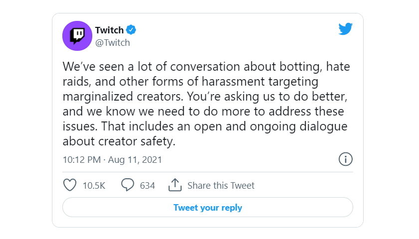 Twitch security