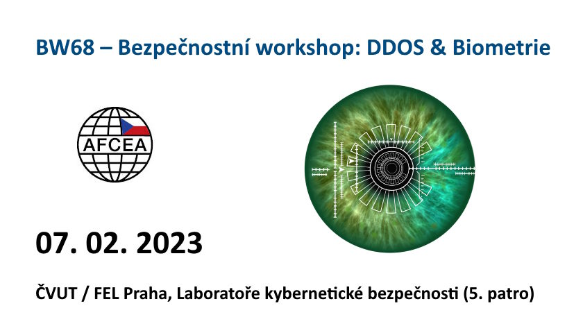 BW68 – Bezpečnostní workshop DDOS & Biometrie