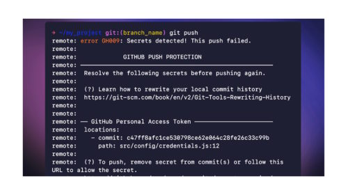 Github push protection
