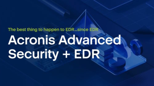 Acronis Advanced Security + EDR
