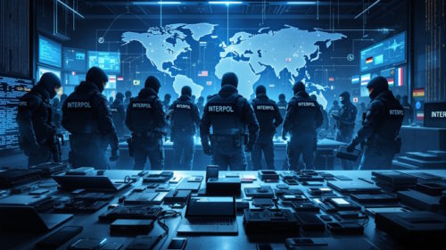 INTERPOL zatkl 306 podezřelých a zabavil 1 842 zařízení při mezinárodním zásahu proti kyberkriminalitě
