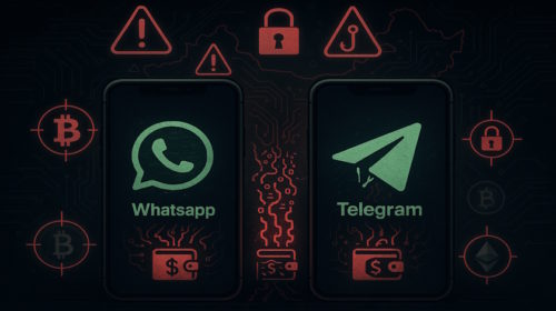 Čínské Android telefony dodávány s falešnými aplikacemi WhatsApp a Telegram zaměřenými na uživatele kryptoměn