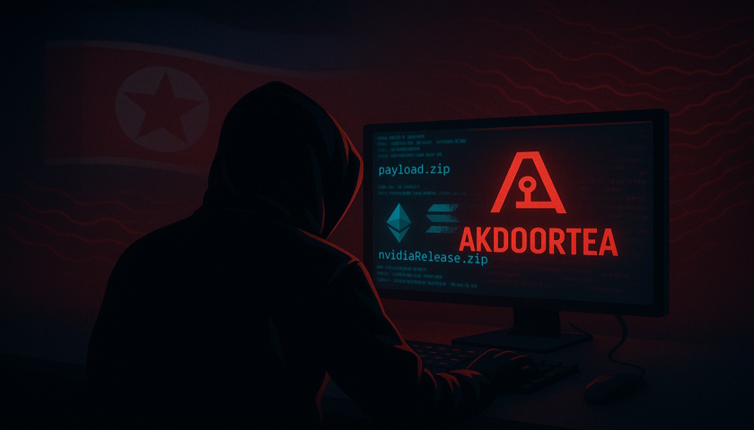 Severokorejští hackeři využívají nový backdoor AkdoorTea k útokům na vývojáře kryptoměn