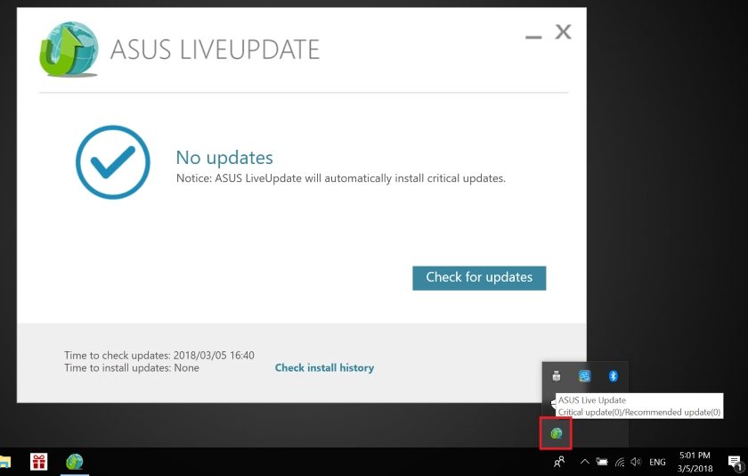 ASUS Live Update Utility