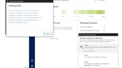 Acronis Active Protection