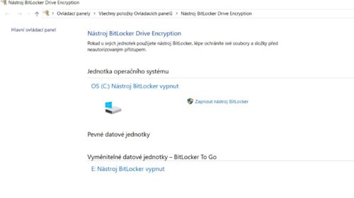 BitLocker Drive Encryption