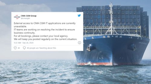 CMA CGM malware attack