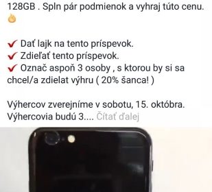 ESET_falešná soutěž na Facebooku