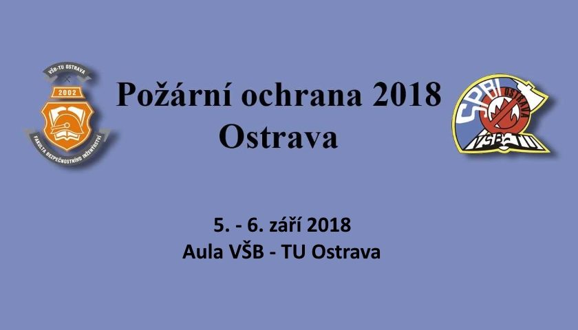 Konference požární ochrana 2018