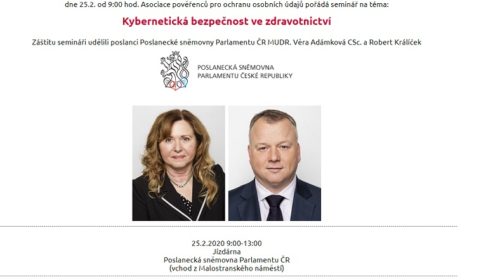 Kybernetická bezpečnost ve zdravotnictví