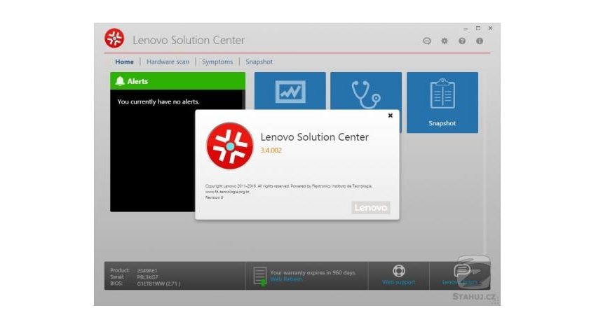 Lenovo Solution Center