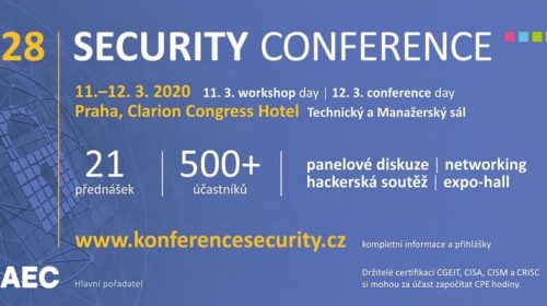 28. ročník mezinárodní konference Security