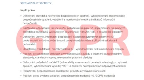 SPECIALISTA IT SECURITY