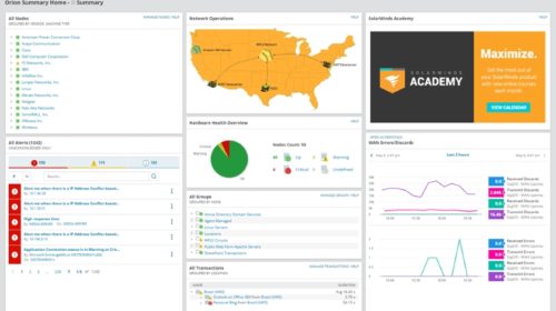 SolarWinds Orion platform