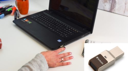 Verbatim Fingerprint Secure USB Drive ITSECNN