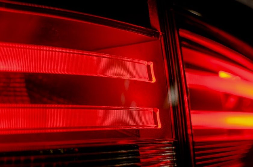 brake light red
