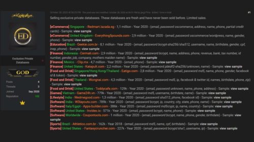 hacked records security