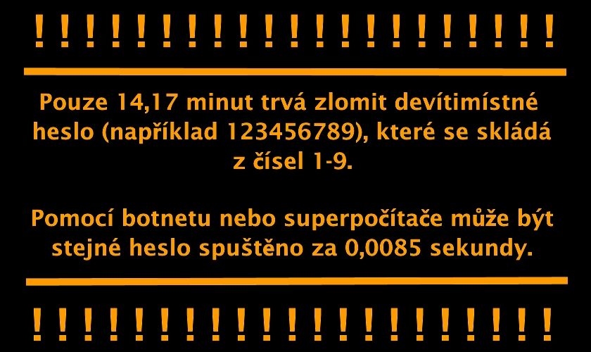 správce hesel ICT SECURITY